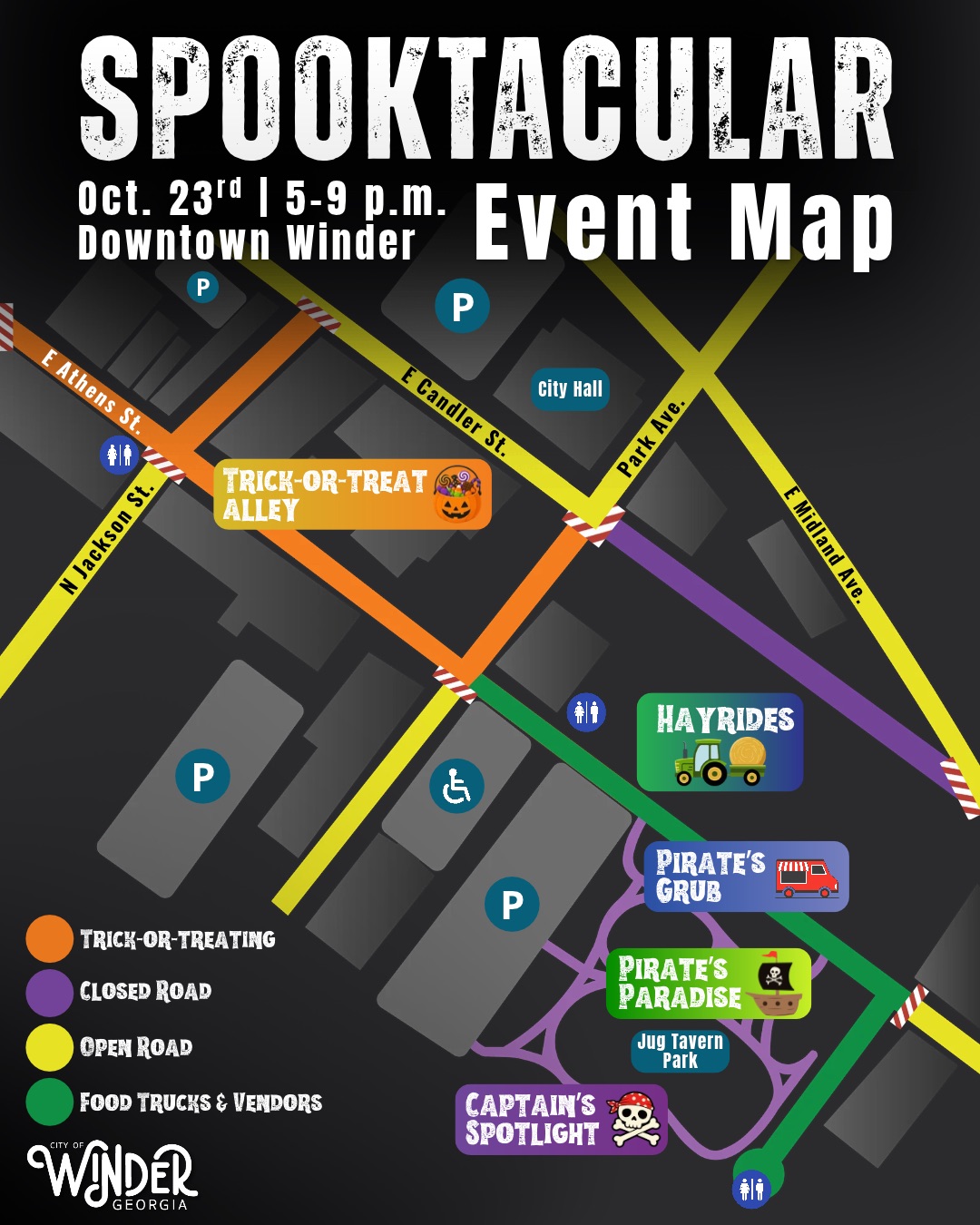 Spooktacular Map 2026-2